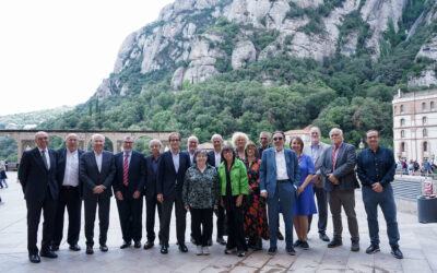 Trobada de presidents del Consell Consultiu de La Unió a Montserrat